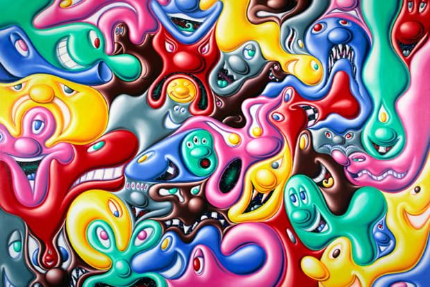 Kenny Scharf "Hodgepodge" Exhibition @ Honor Fraser