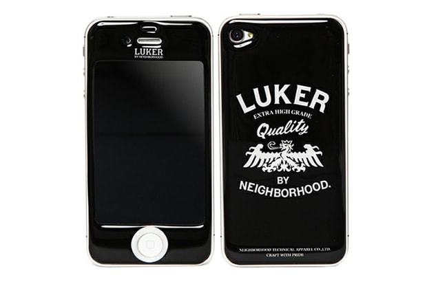 LUKER by NEIGHBORHOOD x Gizmobies iPhone 4/4S LK. HERALDRY Skin