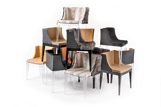 Mademoiselle Chairs for Kartell by Philippe Starck + Lenny Kravitz 
