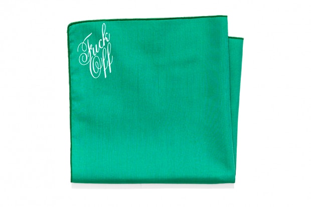 Mark McNairy F*** Off Pocket Square