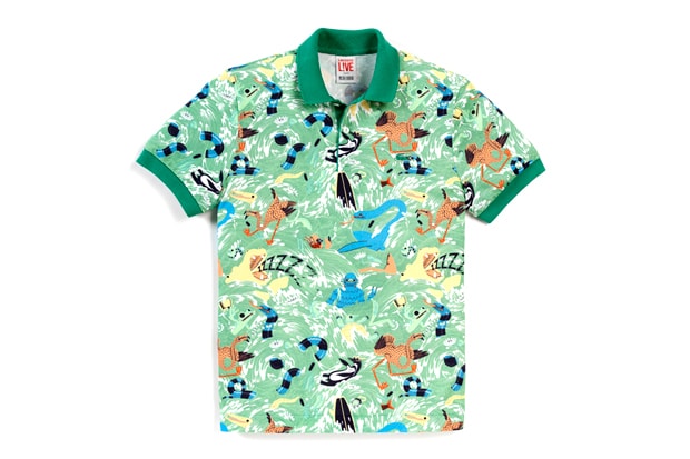 Micah Lidberg x Lacoste L!VE Animal Illustration Collection
