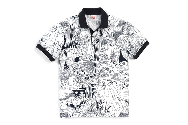 Micah Lidberg x Lacoste L!VE Animal Illustration Collection