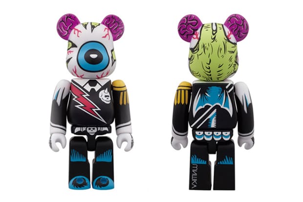 Mishka x Medicom Toy 2012 Color Ver. 100% Bearbrick