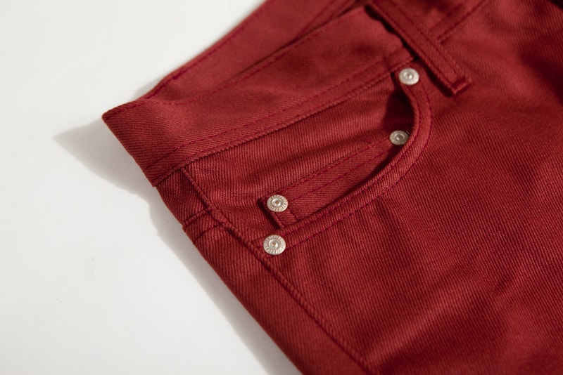 Blue Owl x Loop Clothing x Naked & Famous 2012 Weird Guy Red Selvedge Chino