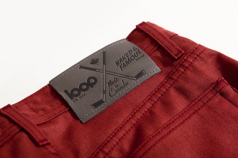 Blue Owl x Loop Clothing x Naked & Famous 2012 Weird Guy Red Selvedge Chino