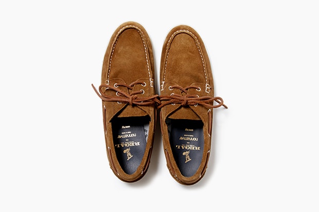 nonnative x REGAL GORE-TEX 2L Cow Leather Dweller Deck Shoe