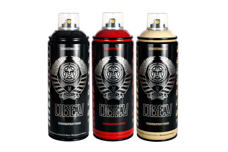 OBEY x Montana Limited Edition Spray Cans