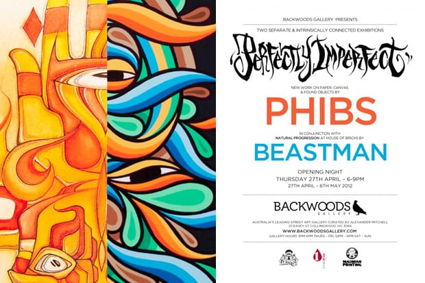 PHIBS "Perfectly Imperfect" & Beastman "Natural Progression" Connected Exhibition 