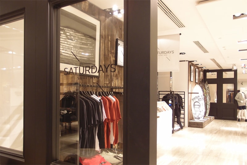 Saturdays Surf NYC Pop-up Store @ Lane Crawford ifc mall