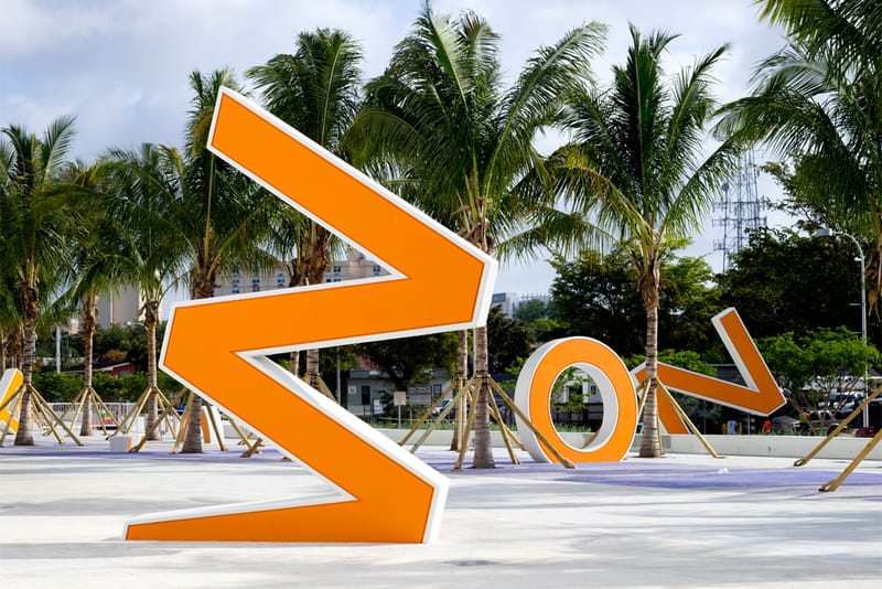 Snarkitecture "A Memorial Bowing" Installation @ Marlins Park