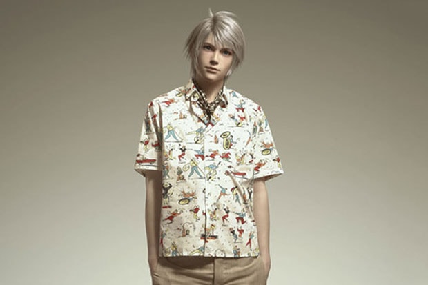 SQUARE ENIX x Prada 2012 Spring Collection in Arena Homme+ Magazine