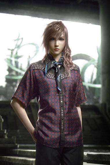 SQUARE ENIX x Prada 2012 Spring Collection in Arena Homme+ Magazine