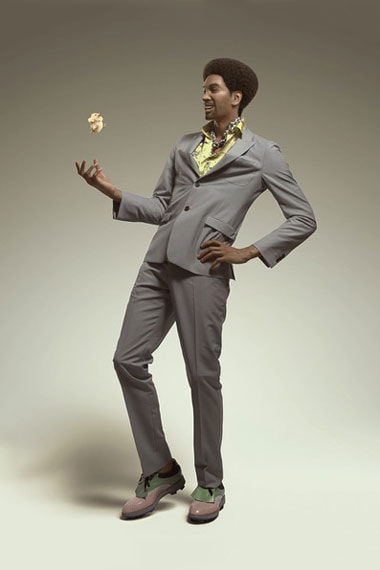 SQUARE ENIX x Prada 2012 Spring Collection in Arena Homme+ Magazine