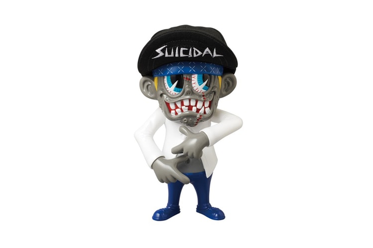 Suicidal Tendencies x ZacPac x Medicom Toy "Institutionalized" S"K"UM-kun Vinyl Toy