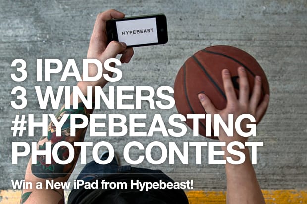 3 iPads for 3 Winners! - #HYPEBEASTing Facebook Contest