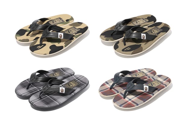A Bathing Ape x Island Slipper 2012 Summer Collection