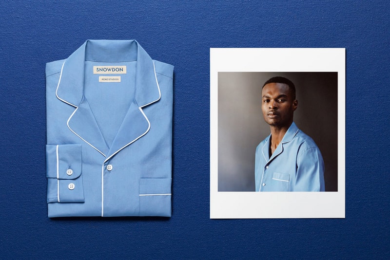 ACNE "Snowdon Blue" Book & Shirts
