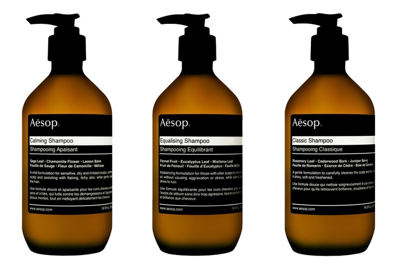 Aesop 2012 Black Label Hair Care Collection