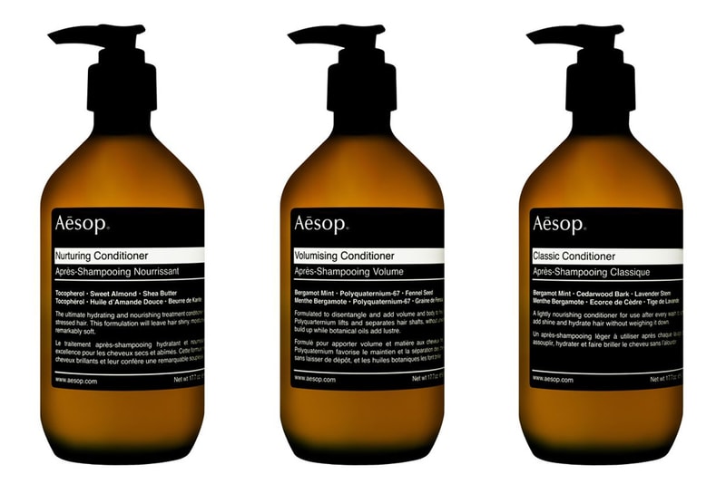 Aesop 2012 Black Label Hair Care Collection