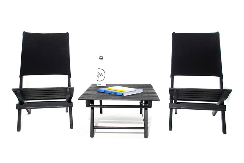 Aether Apparel x Environment Beach Folding Chairs & Table