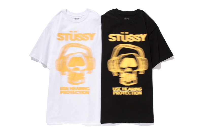 Stussy 2012 Spring/Sumer "Use Hearing Protection" T-Shirt