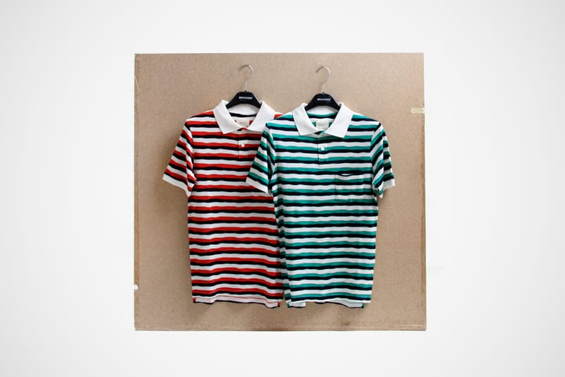 Band of Outsiders 2012 Spring/Summer Striped Polo Shirts