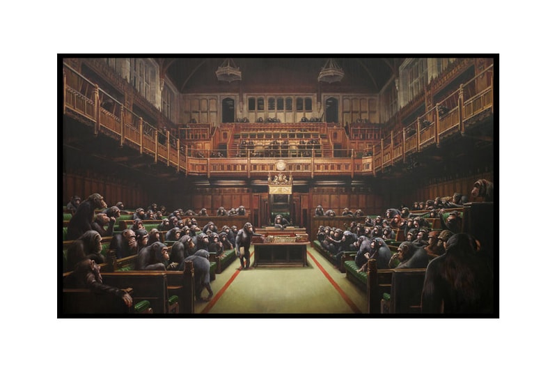 Banksy Unveils New Paintings