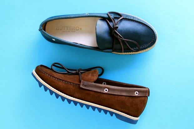 Buttero 2012 Spring/Summer Colored Ripple Sole Boat Shoes