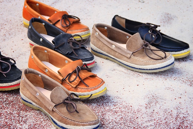 Buttero 2012 Spring/Summer Color Welt Boat Shoes
