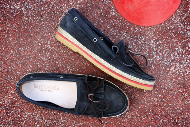 Buttero 2012 Spring/Summer Color Welt Boat Shoes