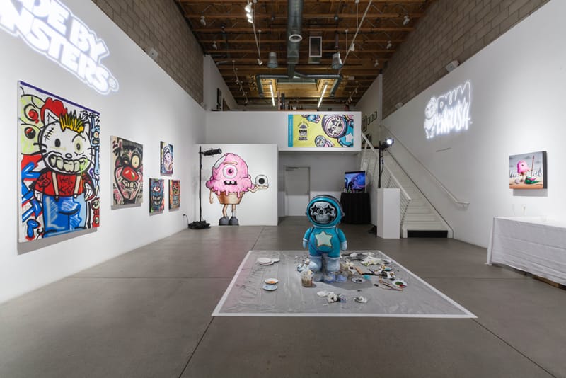 Chris Brown x Ron English DUM ENGLISH Launch Recap @ Cory Helford Gallery 