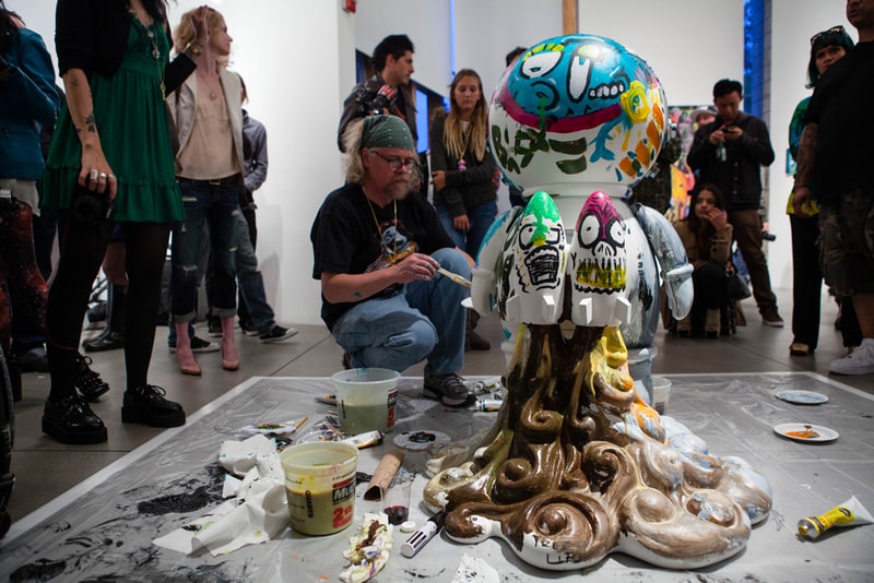 Chris Brown x Ron English DUM ENGLISH Launch Recap @ Cory Helford Gallery 