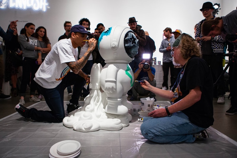 Chris Brown x Ron English DUM ENGLISH Launch Recap @ Cory Helford Gallery 