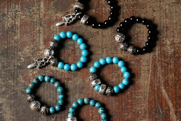 Chrome Hearts Bead Charm Rings