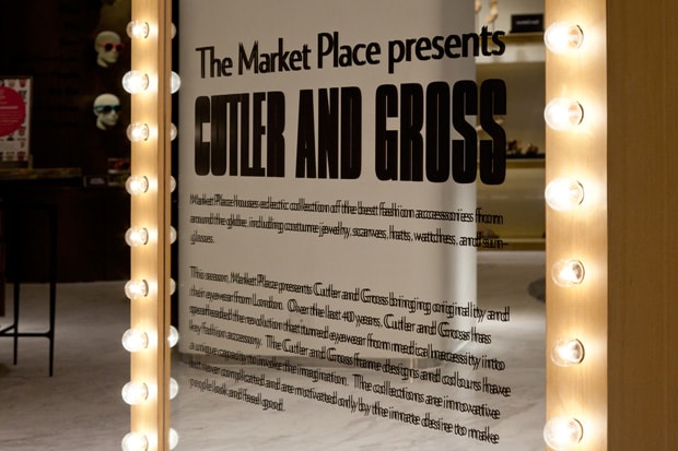 Cutler & Gross Pop-Up Store @ Lane Crawford Canton Road