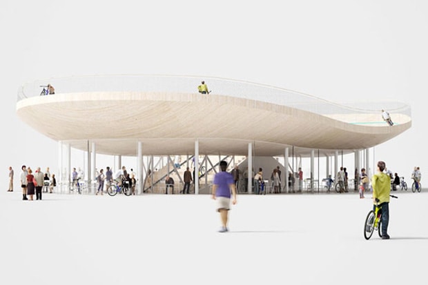 Cycling Pavilion in Hainan China by NL Architects