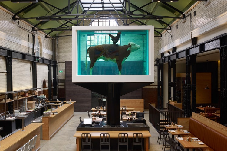 Damien Hirst's 'Cock and Bull' @ Tramshed Restaurant