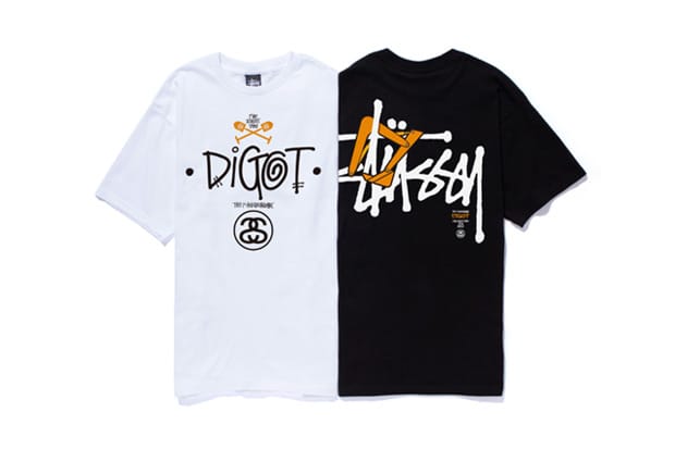 DIGOT x Stussy 1st Anniversary T-Shirt