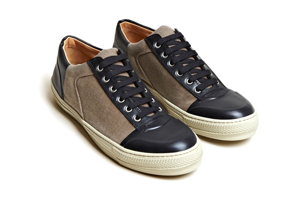 Dries Van Noten 2012 Spring/Summer Canvas Vinyl Panel Shoe