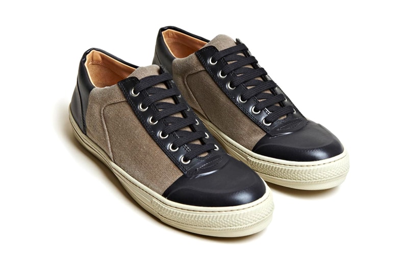 Dries Van Noten 2012 Spring/Summer Canvas Vinyl Panel Shoe