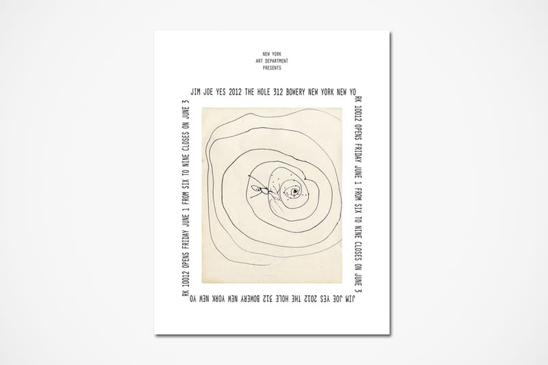 JIM JOE "YES 2012" Exhibition @ The Hole 