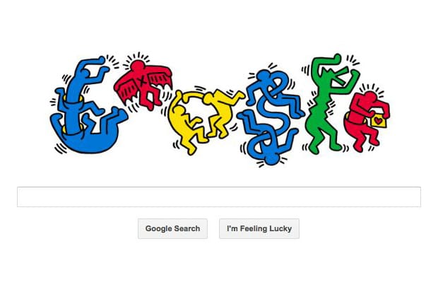 Keith Haring x Google 'Happy Birthday'
