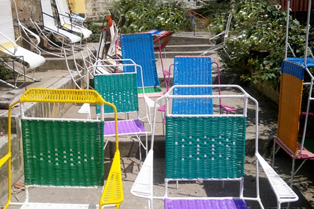 Marni Taps Colombian Ex-Prisoners to Create "100 Chairs"