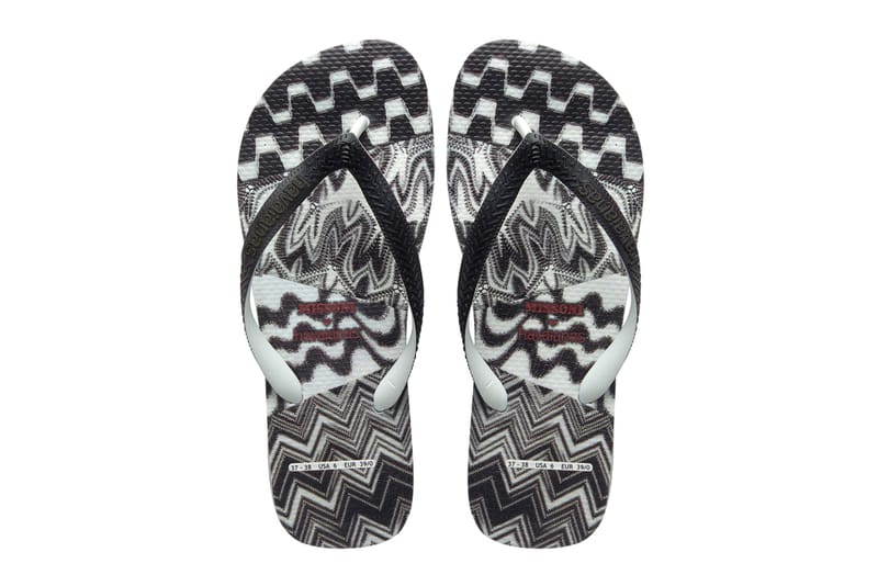 missoni flip flops