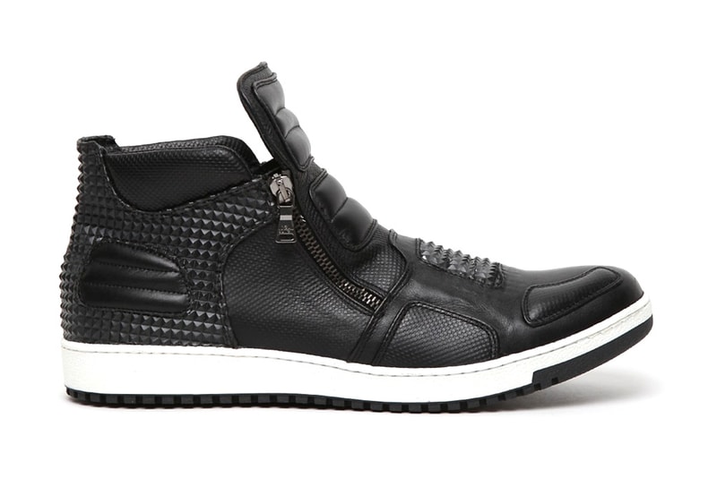 Neil Barrett 2012 Spring/Summer Dickensian Leather Pyramid Trainer