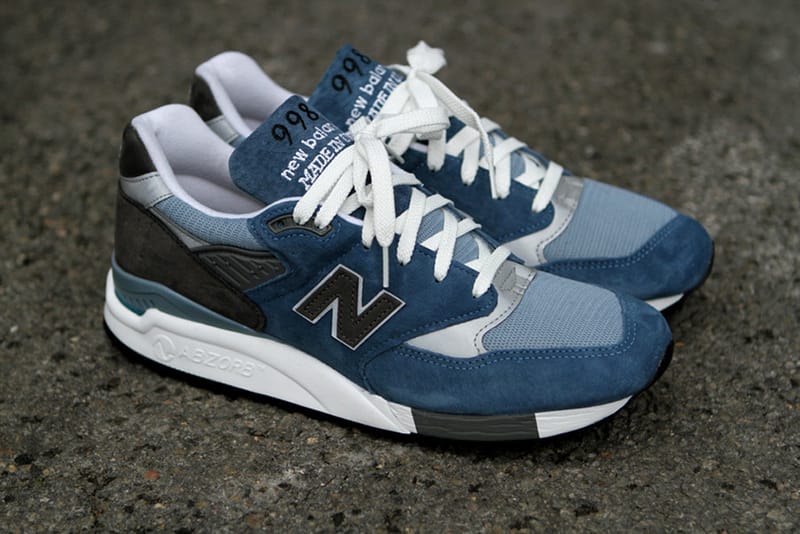 new balance blue denim