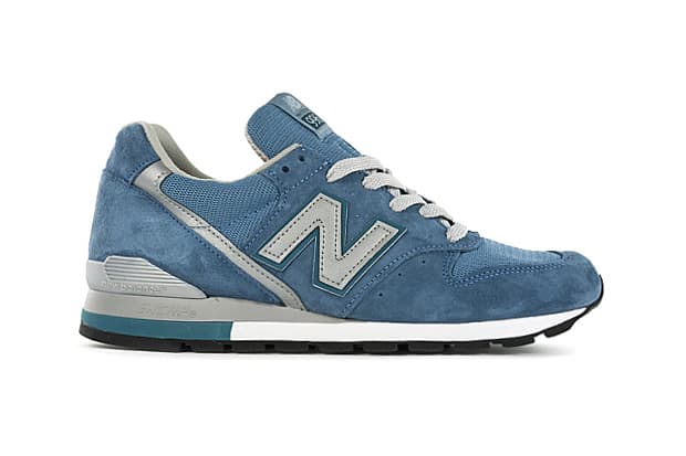 New Balance Made In Usa M996 Blue Suede Hypebeast