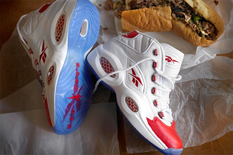 Reebok Question Mid White/Red