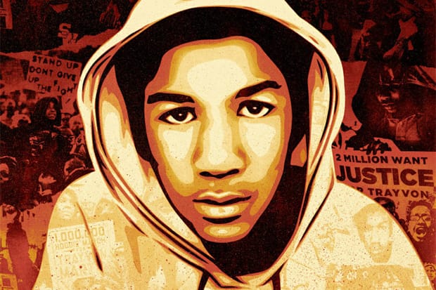 Shepard Fairey for Ebony Magazine Trayvon Martin Cover Art