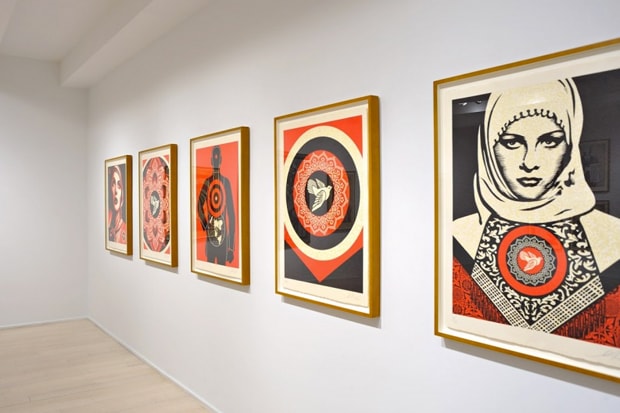 Shepard Fairey "Harmony & Discord" @ Pace Prints NYC